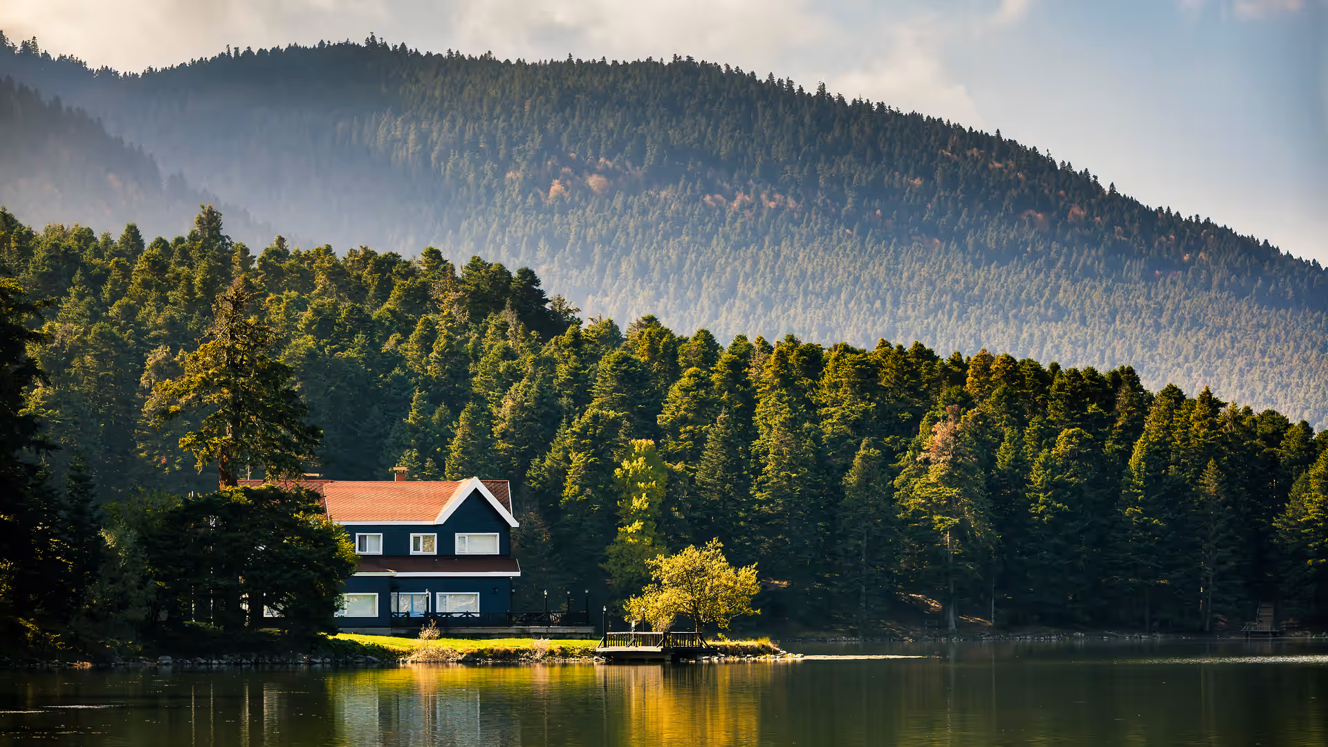 Adirondack mountains landscape